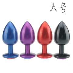 Stainless Steel Metal Anal Butt Plug L