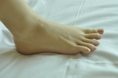 model of feet